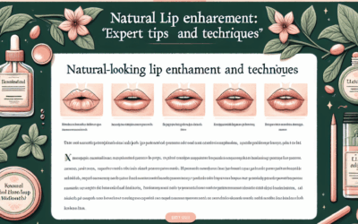 Natural-Looking Lip Enhancement: Expert Tips and Techniques
